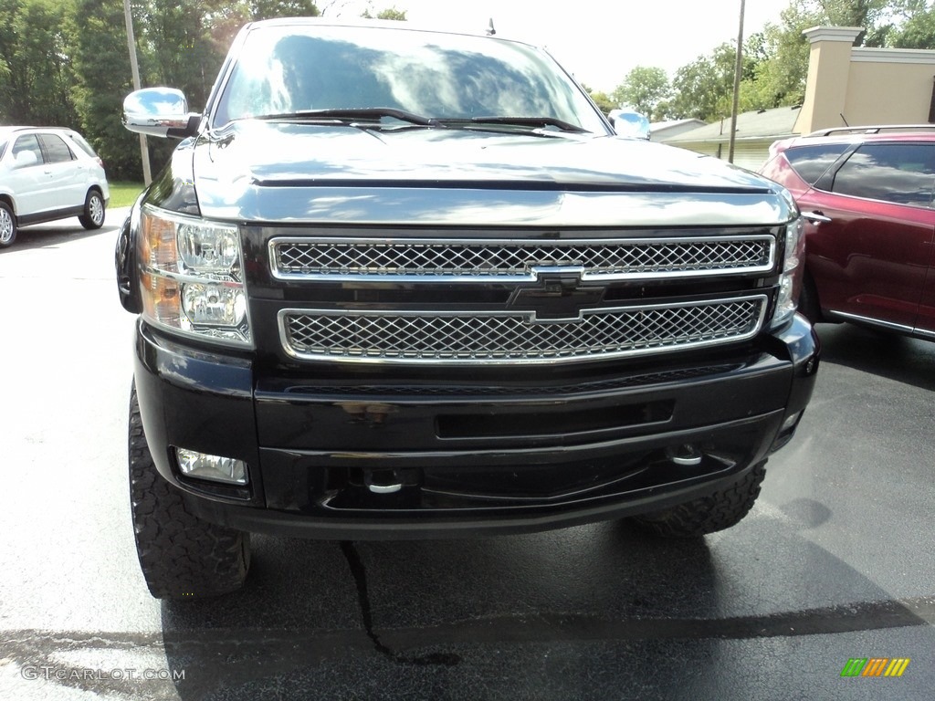 2013 Silverado 1500 LT Extended Cab 4x4 - Black / Ebony photo #25