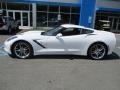 2017 Arctic White Chevrolet Corvette Stingray Coupe  photo #2