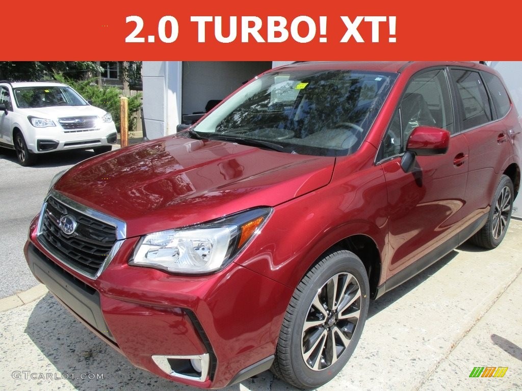 2017 Forester 2.0XT Premium - Venetian Red Pearl / Black photo #1