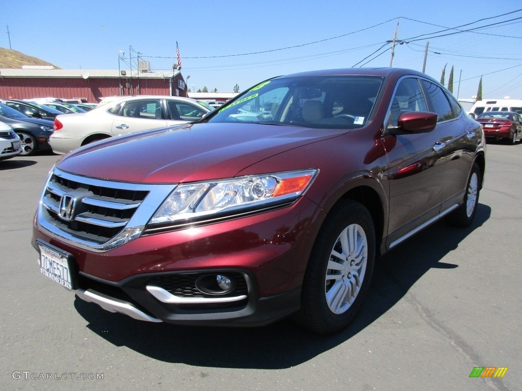 2013 Crosstour EX-L - Basque Red Pearl II / Ivory photo #3