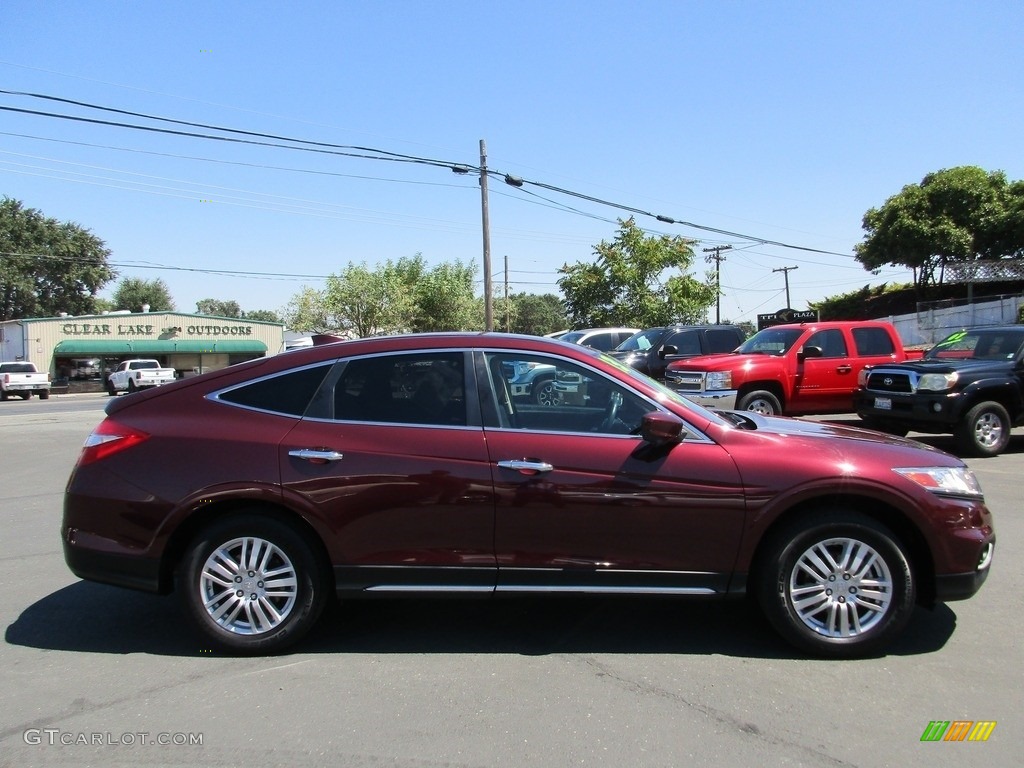 2013 Crosstour EX-L - Basque Red Pearl II / Ivory photo #8