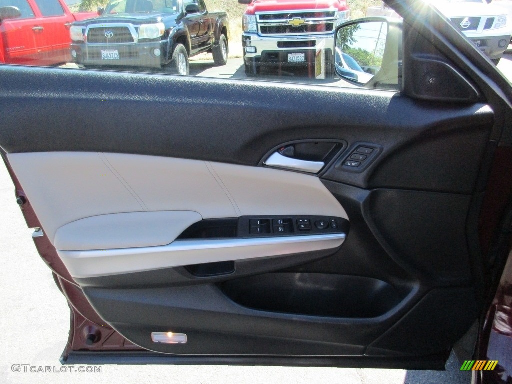 2013 Crosstour EX-L - Basque Red Pearl II / Ivory photo #9