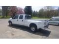 2003 Oxford White Ford F350 Super Duty Lariat Crew Cab 4x4 Dually  photo #3