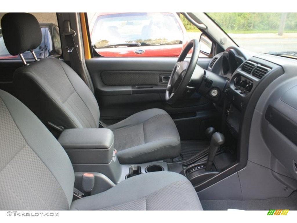 2004 Xterra XE 4x4 - Solar Yellow / Gray photo #42