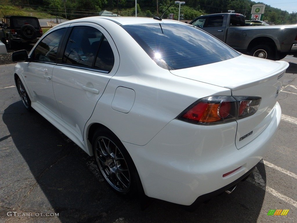 2013 Lancer Evolution MR - Wicked White / Black photo #3
