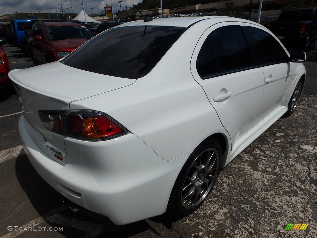 2013 Lancer Evolution MR - Wicked White / Black photo #5