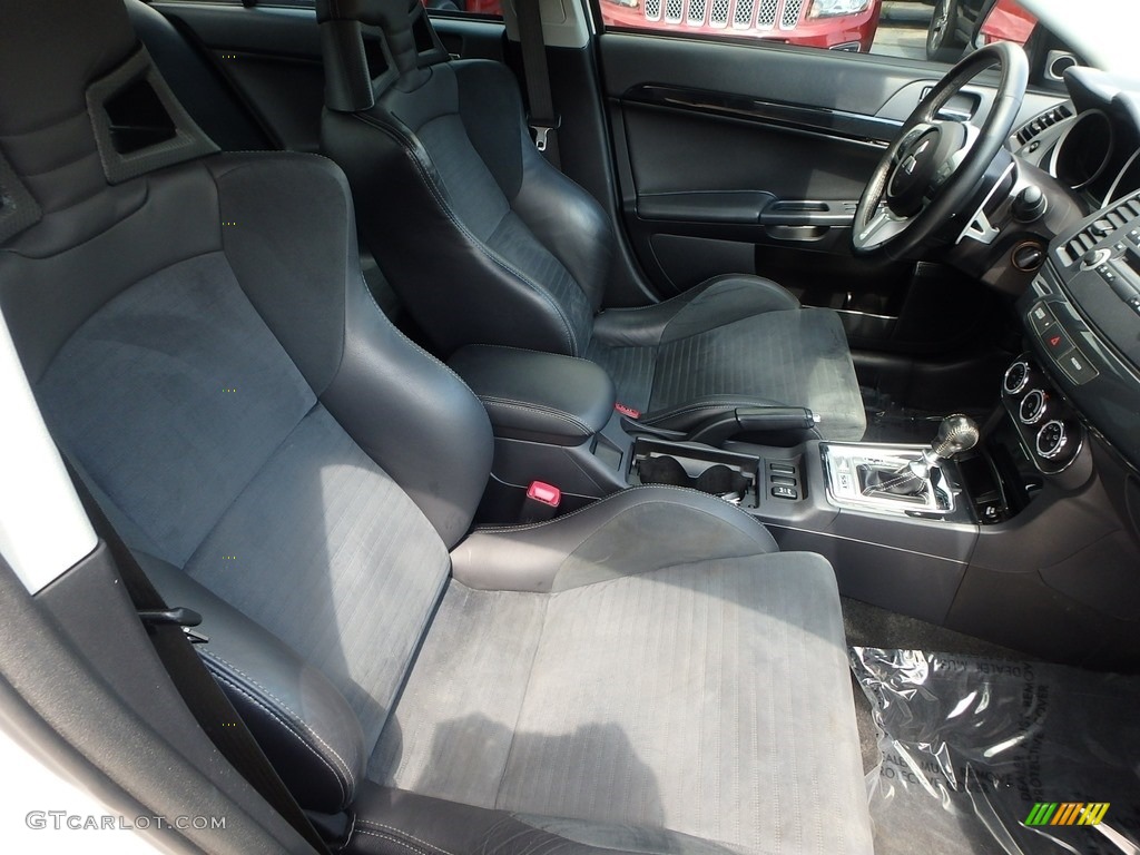 2013 Lancer Evolution MR - Wicked White / Black photo #10