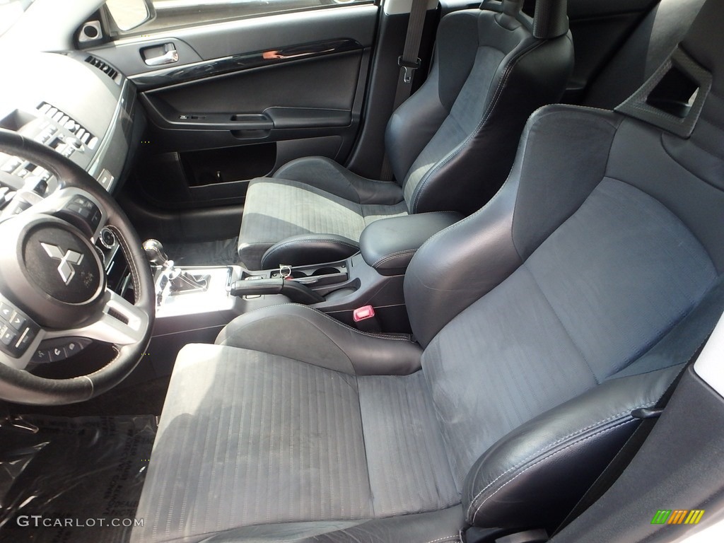 2013 Lancer Evolution MR - Wicked White / Black photo #13