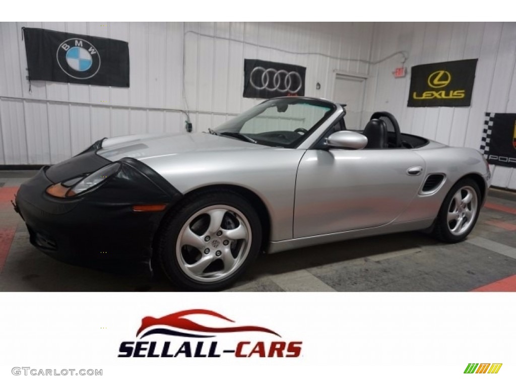 1999 Boxster  - Arctic Silver Metallic / Black photo #1