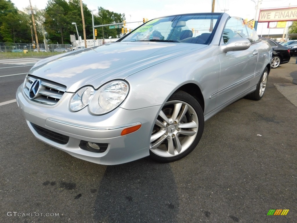 Iridium Silver Metallic Mercedes-Benz CLK