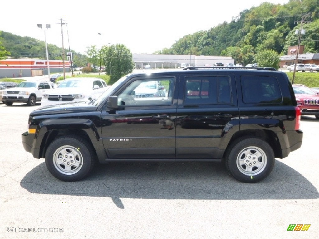 Black 2017 Jeep Patriot Sport Exterior Photo #115027617