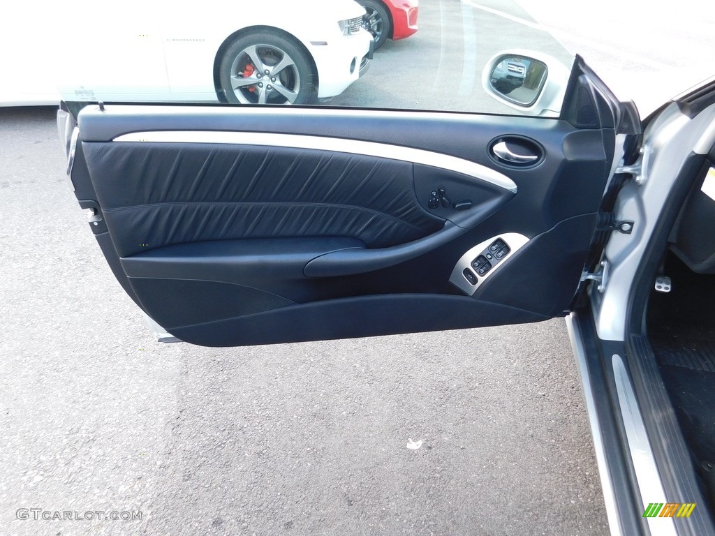 2007 CLK 350 Cabriolet - Iridium Silver Metallic / Black photo #6