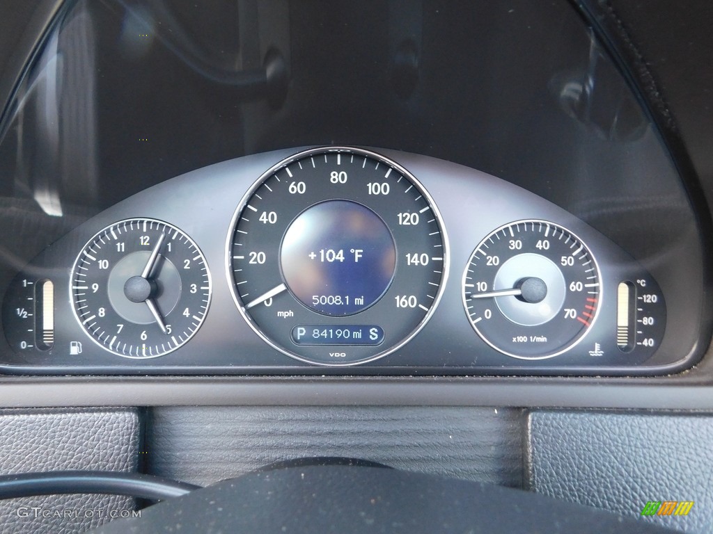 2007 CLK 350 Cabriolet - Iridium Silver Metallic / Black photo #10