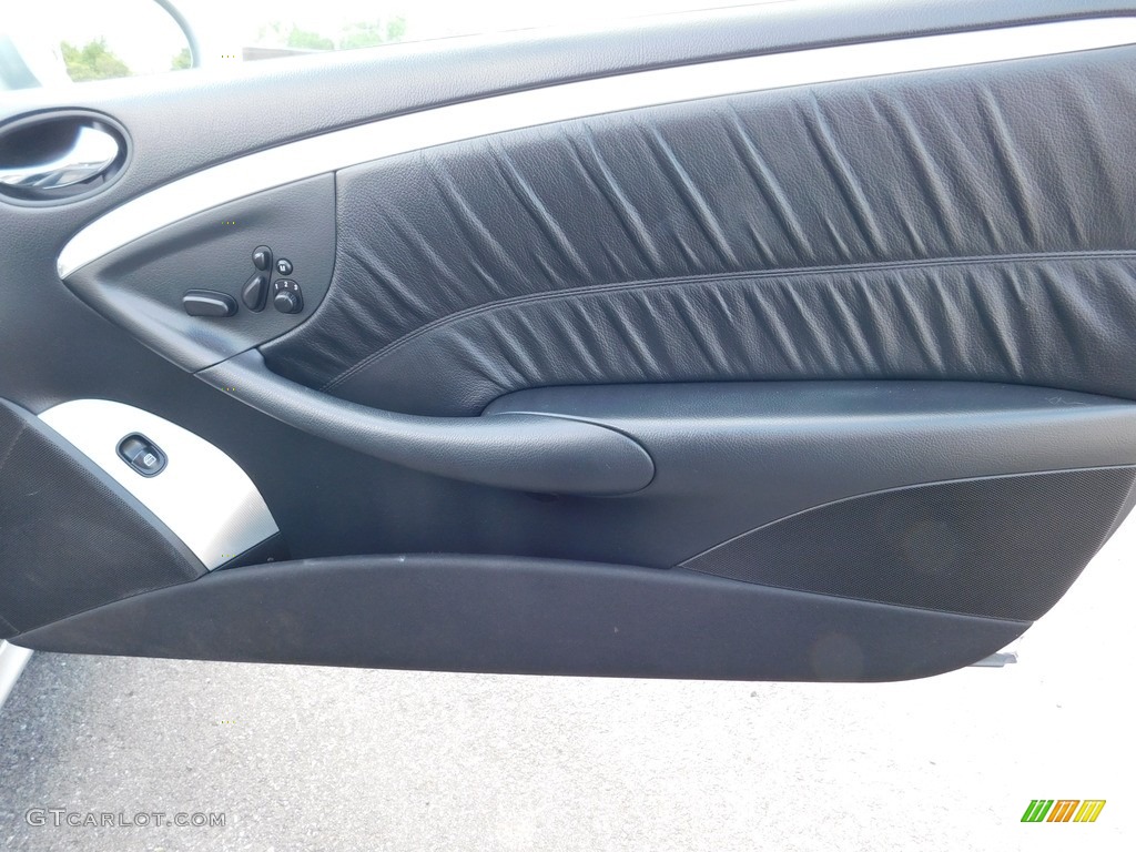 2007 CLK 350 Cabriolet - Iridium Silver Metallic / Black photo #17