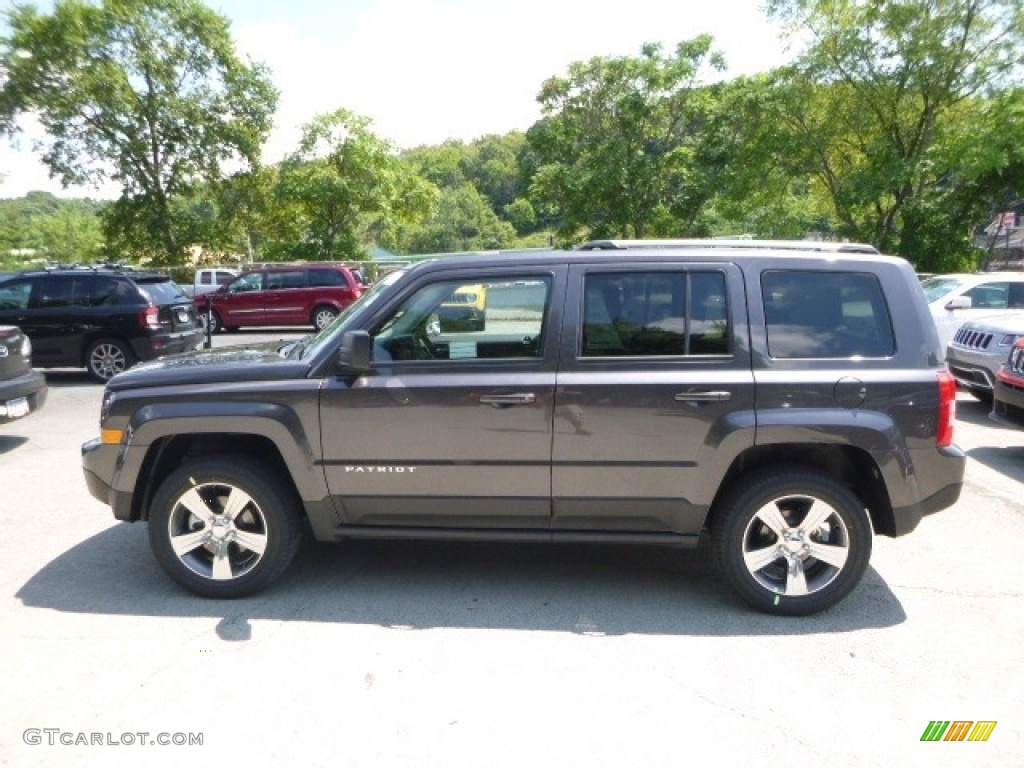 Granite Crystal Metallic 2017 Jeep Patriot Latitude 4x4 Exterior Photo #115028116