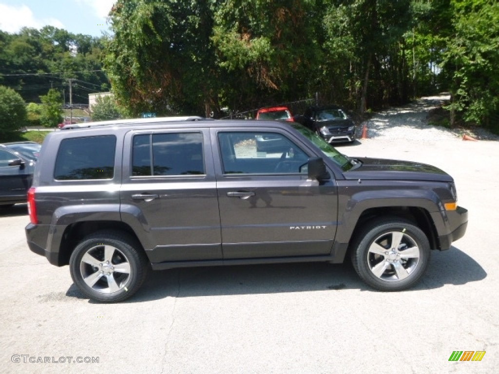 Granite Crystal Metallic 2017 Jeep Patriot Latitude 4x4 Exterior Photo #115028223