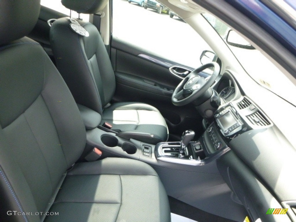 2016 Sentra SV - Deep Blue Pearl / Charcoal photo #3
