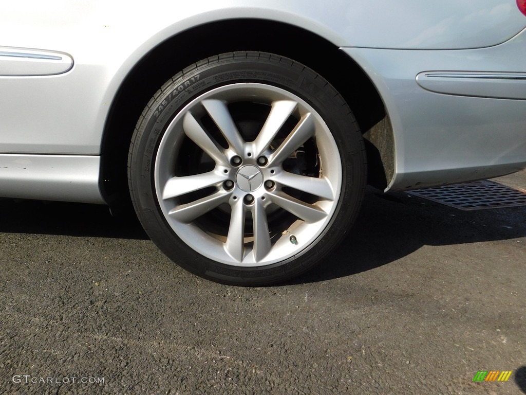 2007 CLK 350 Cabriolet - Iridium Silver Metallic / Black photo #27