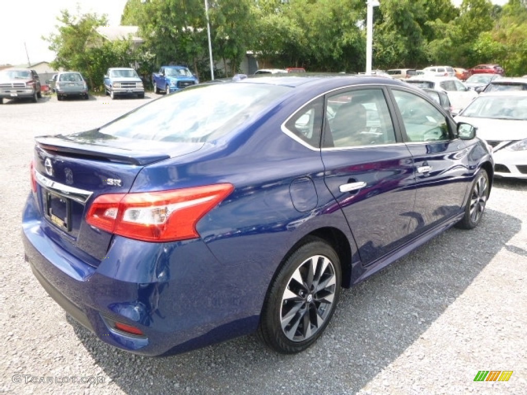 2016 Sentra SV - Deep Blue Pearl / Charcoal photo #8