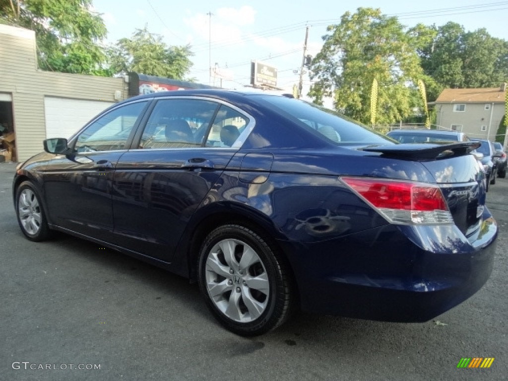 2008 Accord EX-L Sedan - Royal Blue Pearl / Ivory photo #5