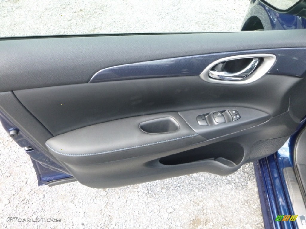 2016 Sentra SV - Deep Blue Pearl / Charcoal photo #15