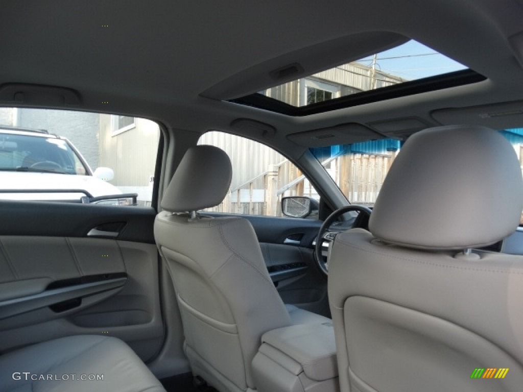 2008 Accord EX-L Sedan - Royal Blue Pearl / Ivory photo #17