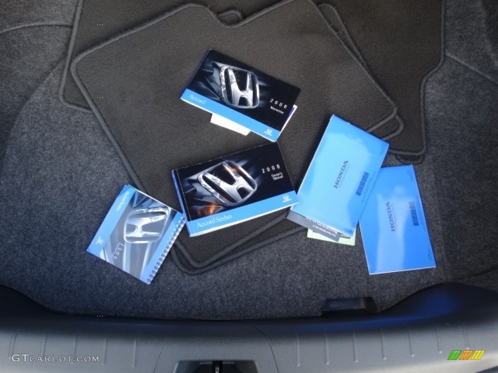 2008 Accord EX-L Sedan - Royal Blue Pearl / Ivory photo #18