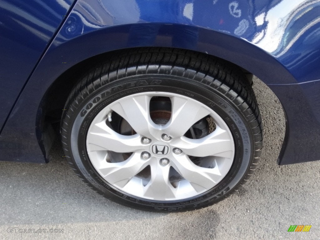 2008 Accord EX-L Sedan - Royal Blue Pearl / Ivory photo #20