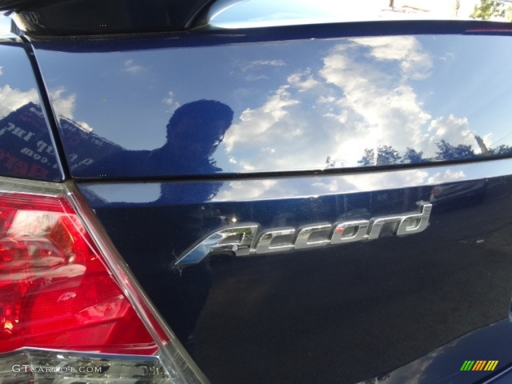 2008 Accord EX-L Sedan - Royal Blue Pearl / Ivory photo #21