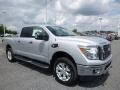 2016 Brilliant Silver Nissan TITAN XD SV Crew Cab 4x4  photo #1