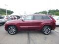 Velvet Red Pearl 2017 Jeep Grand Cherokee Overland 4x4 Exterior