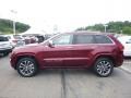 2017 Velvet Red Pearl Jeep Grand Cherokee Overland 4x4  photo #3