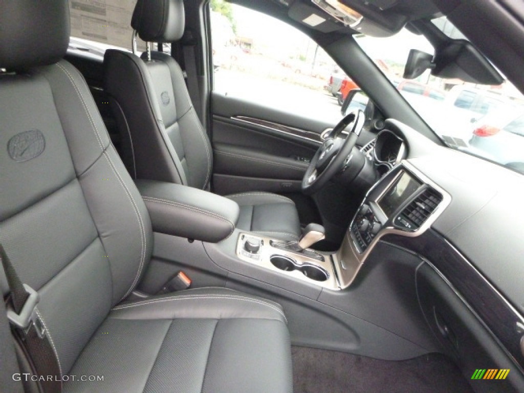 2017 Grand Cherokee Overland 4x4 - Velvet Red Pearl / Black photo #9