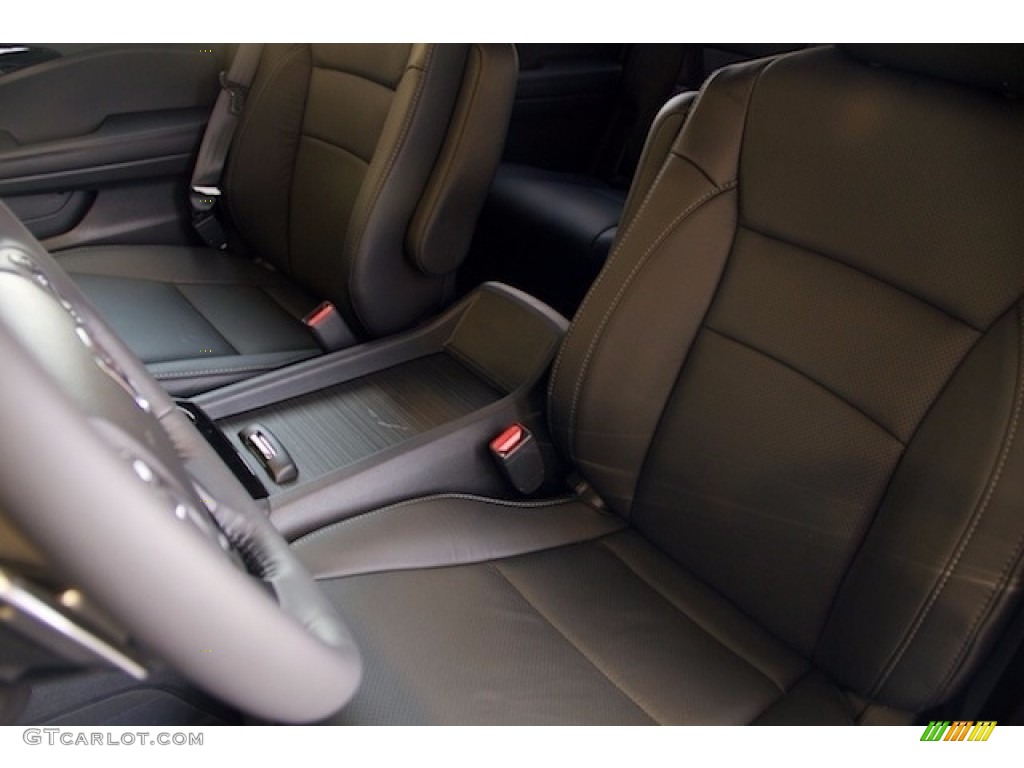 2016 Pilot Elite AWD - Crystal Black Pearl / Black photo #10