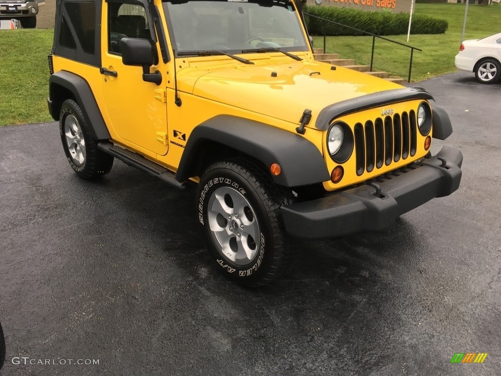 Detonator Yellow Jeep Wrangler