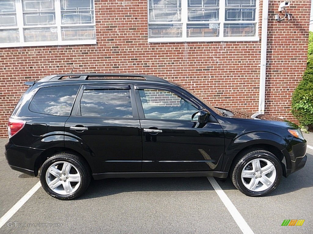 2010 Forester 2.5 X Limited - Obsidian Black Pearl / Black photo #6