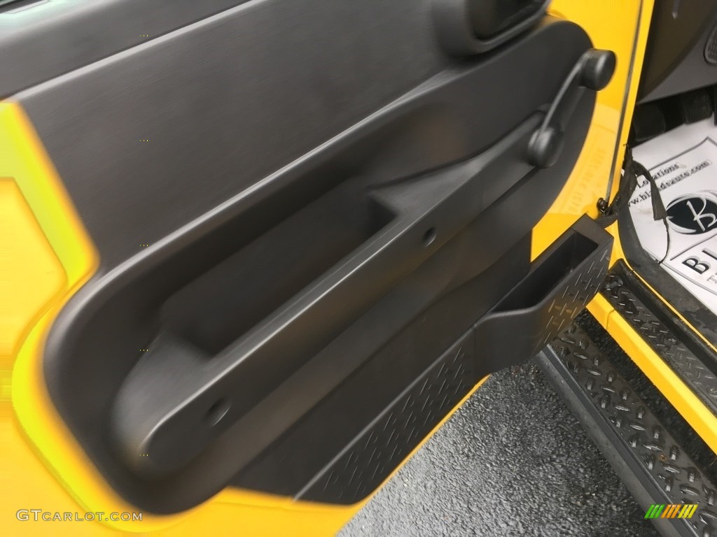 2009 Wrangler X 4x4 - Detonator Yellow / Dark Slate Gray/Medium Slate Gray photo #14