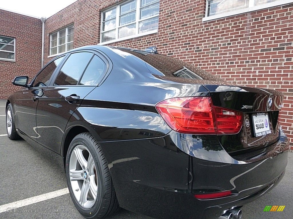 2014 3 Series 328i xDrive Sedan - Jet Black / Black photo #3