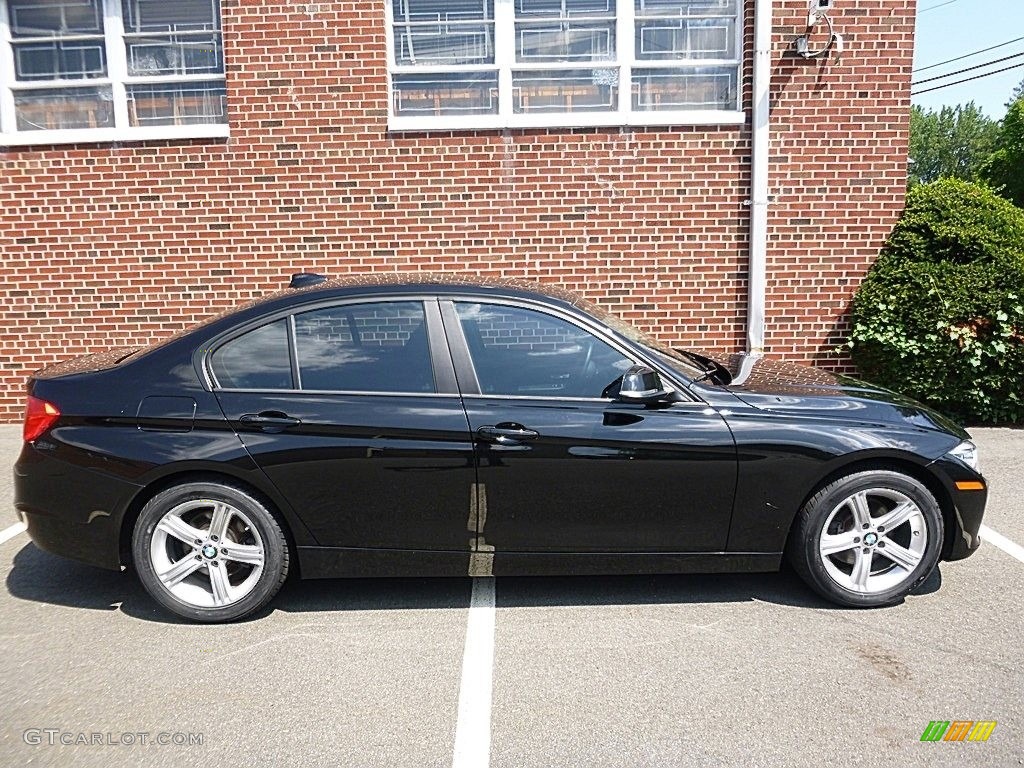 2014 3 Series 328i xDrive Sedan - Jet Black / Black photo #6