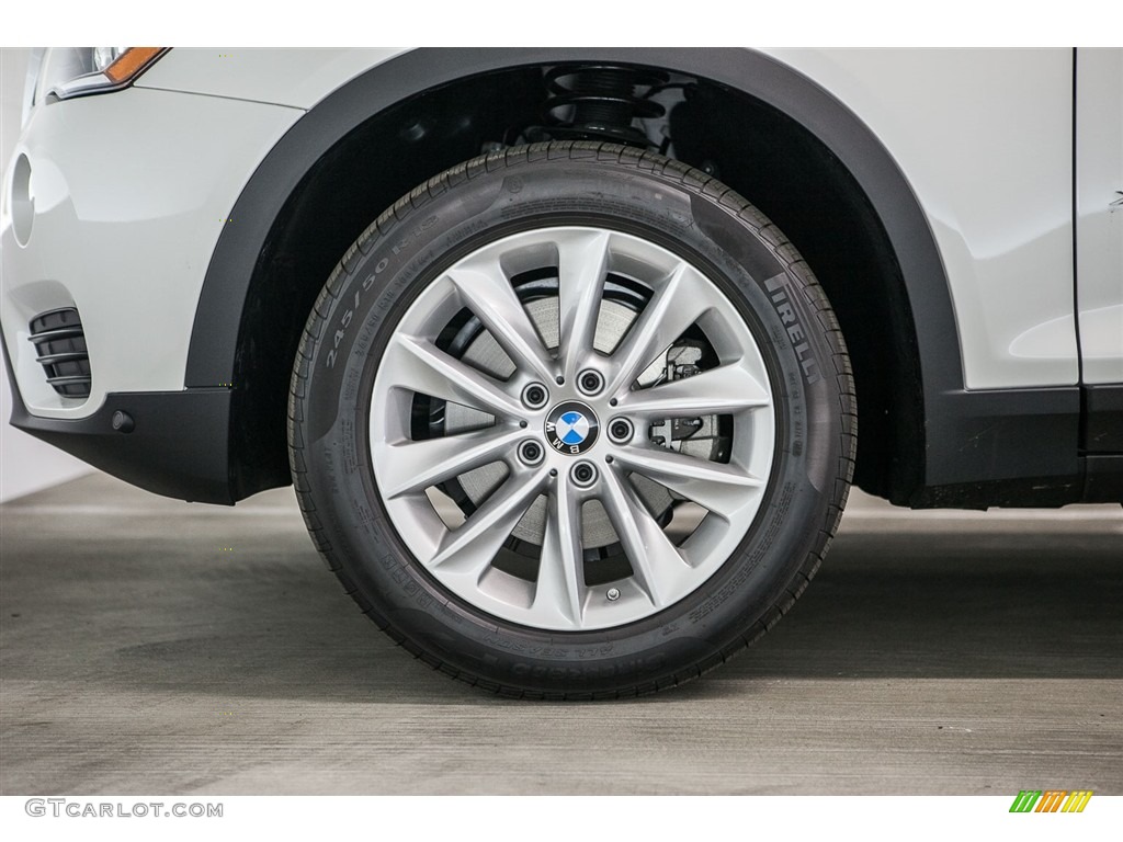 2016 X3 xDrive28i - Mineral White Metallic / Oyster photo #10