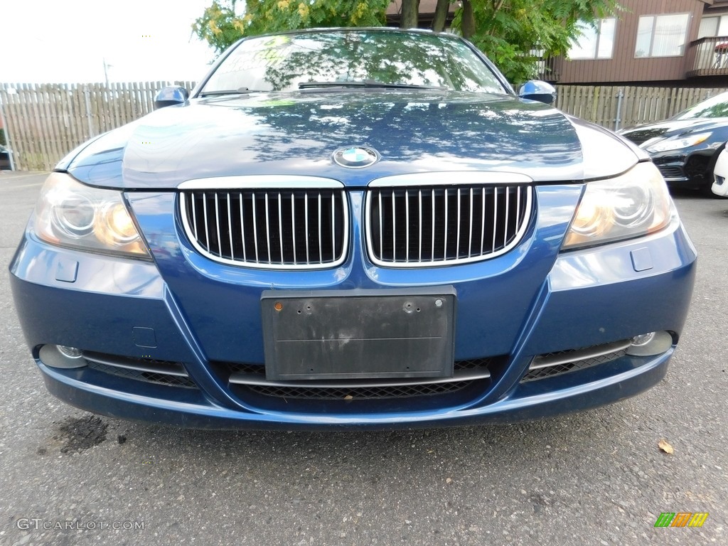 2006 3 Series 330xi Sedan - Monaco Blue Metallic / Terra/Black Dakota Leather photo #2