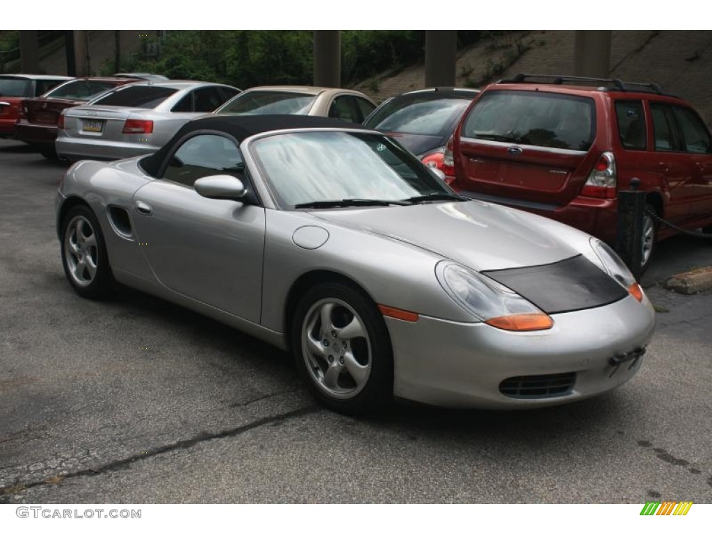 1999 Boxster  - Arctic Silver Metallic / Black photo #3