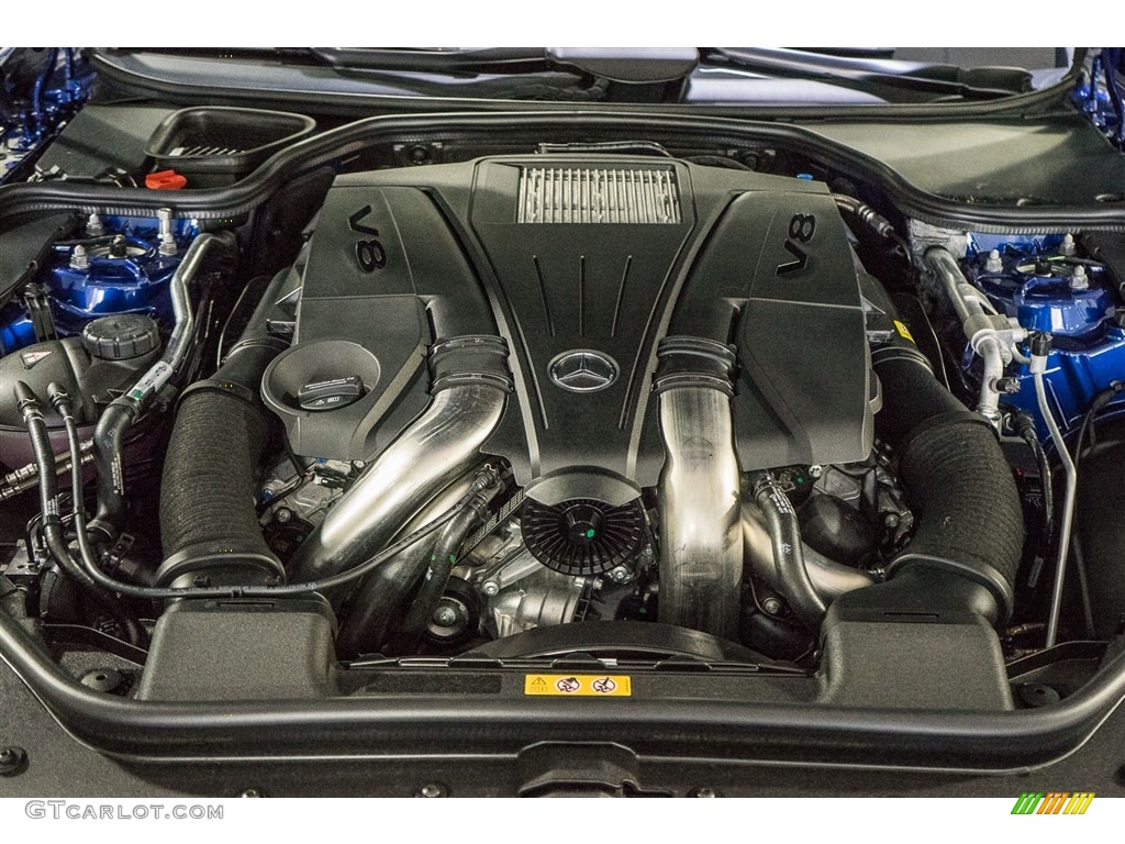 2017 Mercedes-Benz SL 550 Roadster 4.7 Liter DI biturbo DOHC 32-Valve VVT V8 Engine Photo #115035358