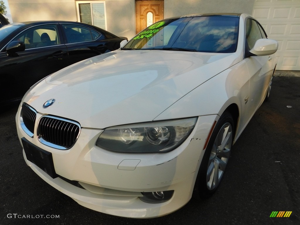 2011 3 Series 328i xDrive Coupe - Alpine White / Saddle Brown Dakota Leather photo #1