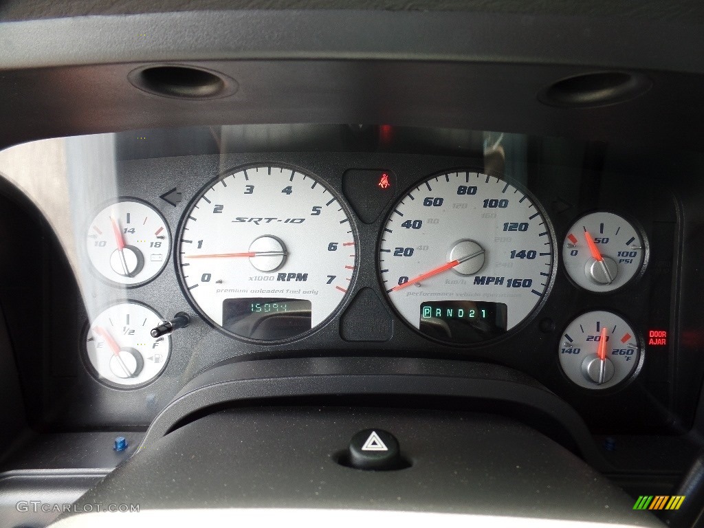 2005 Dodge Ram 1500 SRT-10 Quad Cab Gauges Photos
