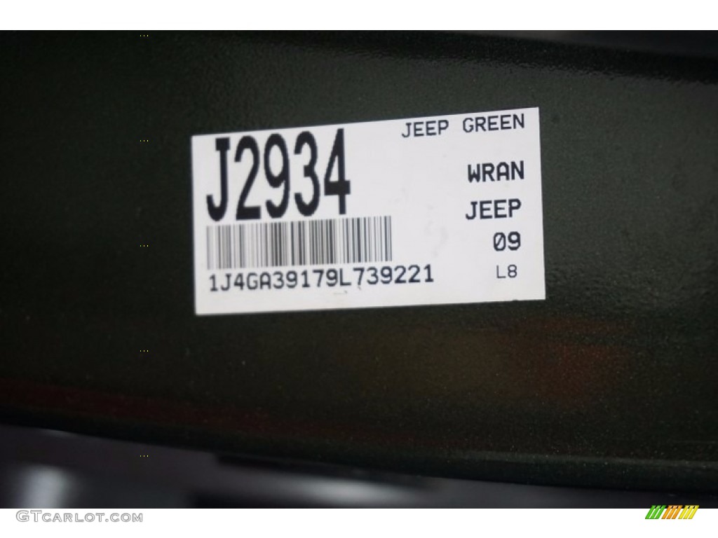 2009 Wrangler Unlimited X 4x4 - Jeep Green Metallic / Dark Slate Gray/Medium Slate Gray photo #13