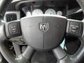 2005 Dodge Ram 1500 Dark Slate Gray Interior Steering Wheel Photo