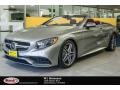 2017 AMG Alubeam Silver Mercedes-Benz S 63 AMG 4Matic Cabriolet  photo #1