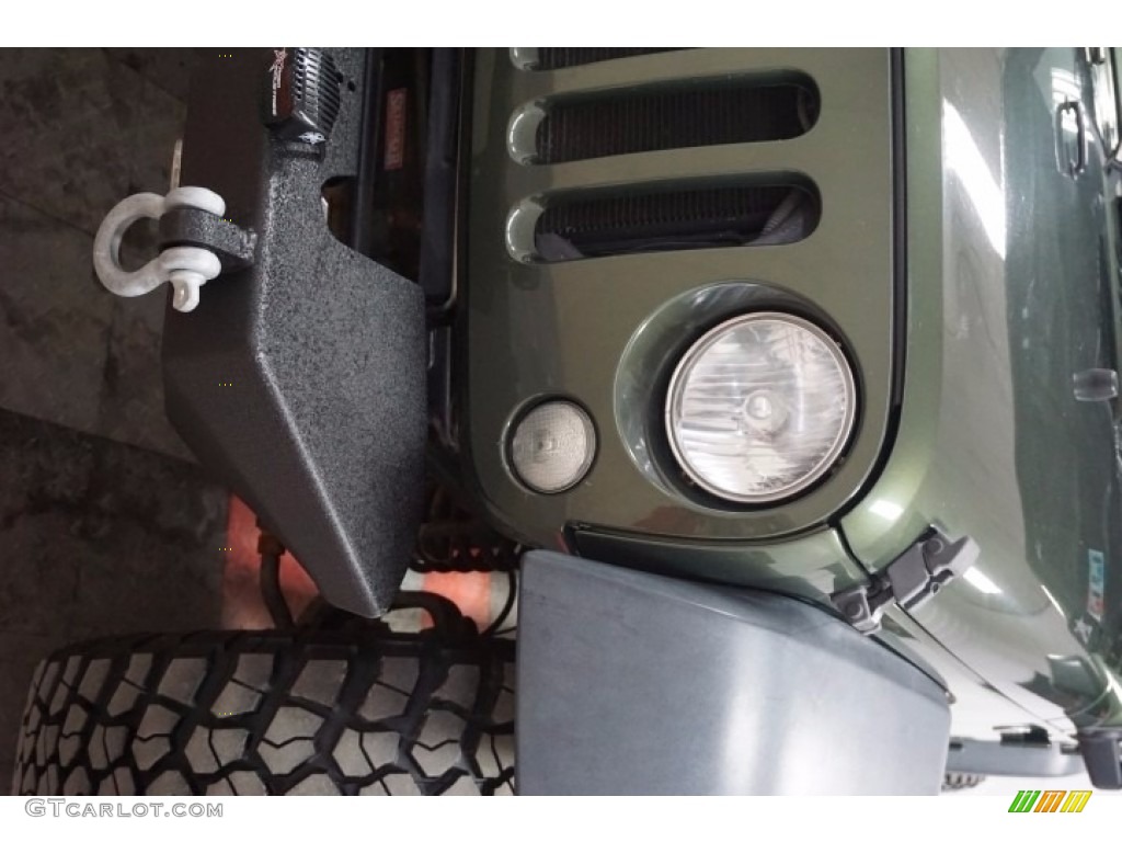 2009 Wrangler Unlimited X 4x4 - Jeep Green Metallic / Dark Slate Gray/Medium Slate Gray photo #44