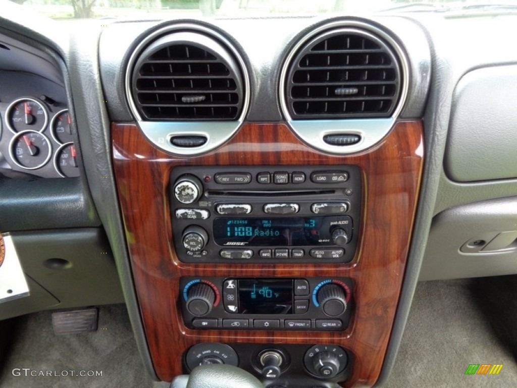 2003 Envoy XL SLT 4x4 - Carbon Metallic / Medium Pewter photo #23